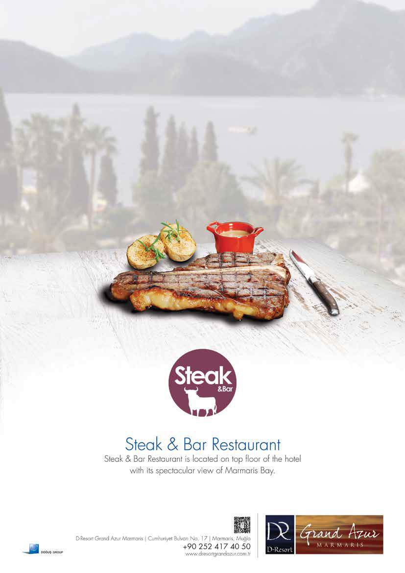 hotel menu steak