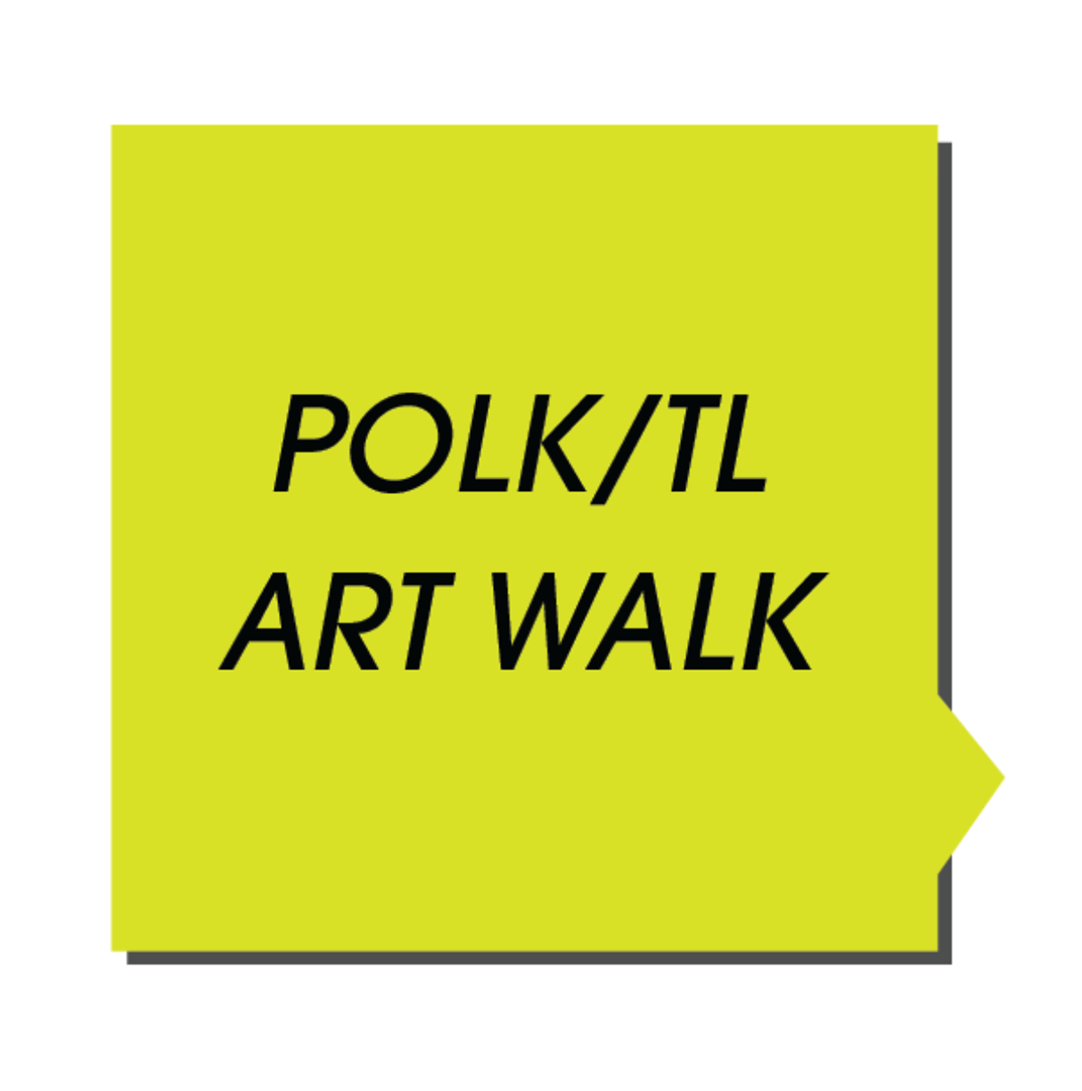 art walk post card print san francisco
