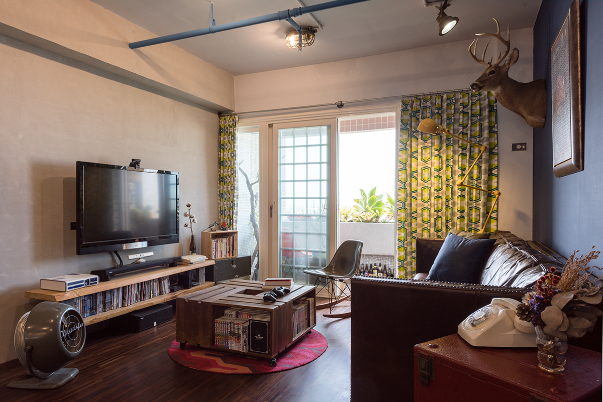 Interior residential home apartment convert decor LOFT vintage lifestyle interior design 