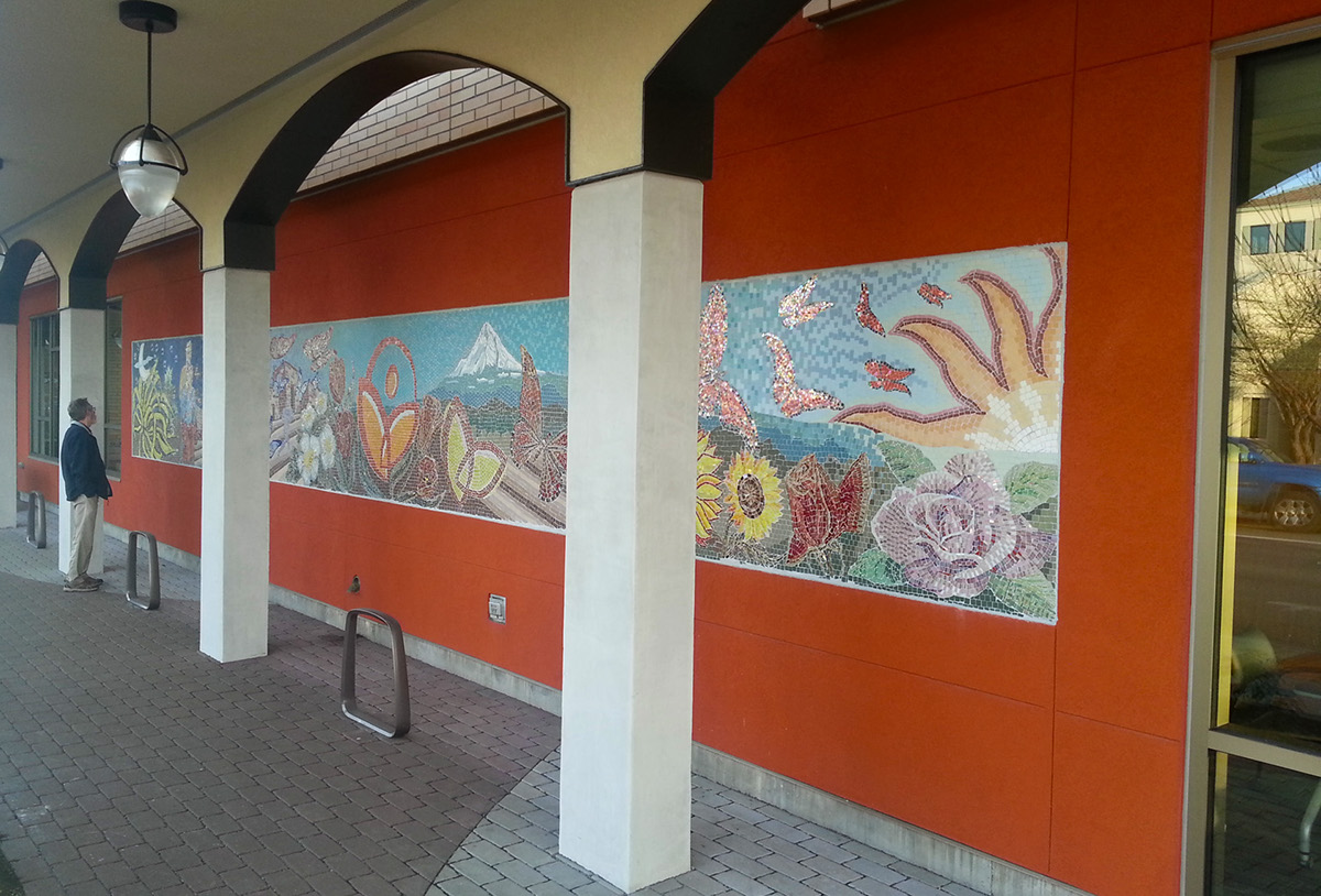 mosaics Murals public art architectural