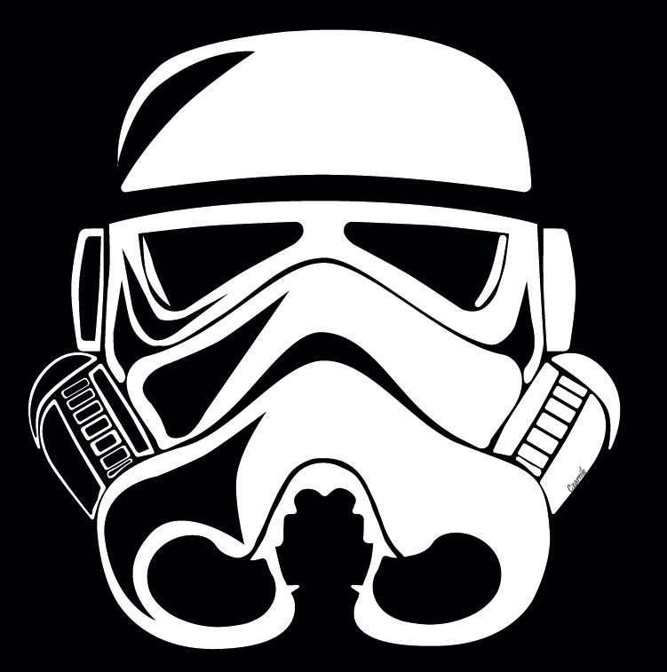star wars ilustrator vader stormtrooper yoda
