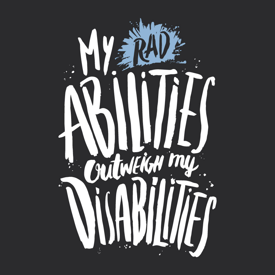 abilities Disabilites tshirt t-shirt design T-Shirt Design charcter sports wheelchair people with disabilities hand written