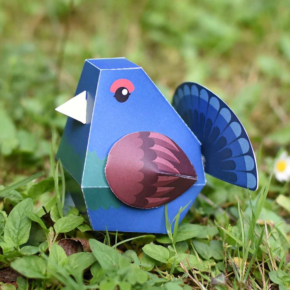 Paper toys: Animals of the Alps on Behance