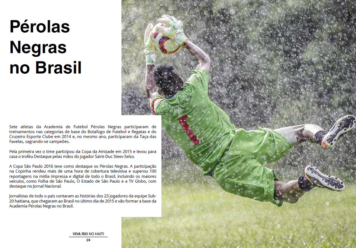 book Haiti brand Layout Brazil Brasil identidade visual Livro soccer futebol Pérolas Negras