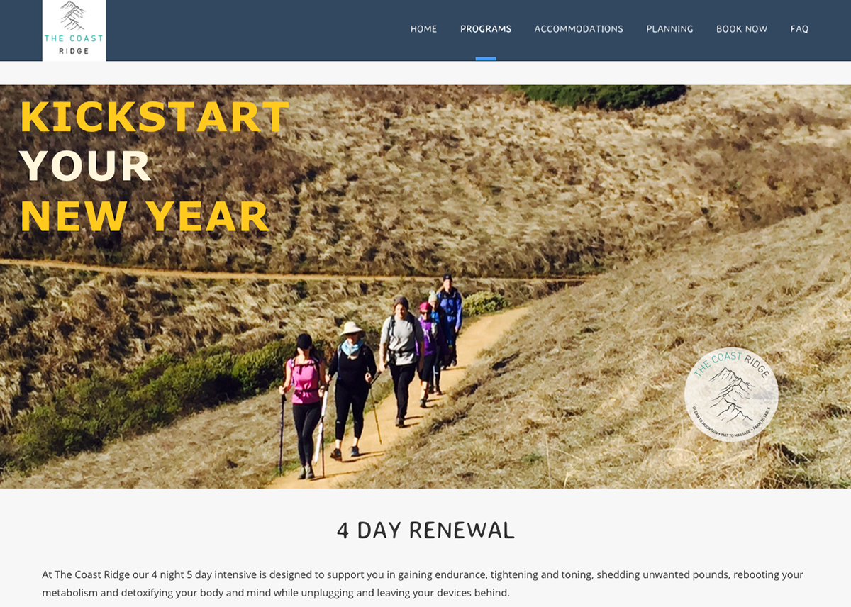 Responsive Website redesign UX design