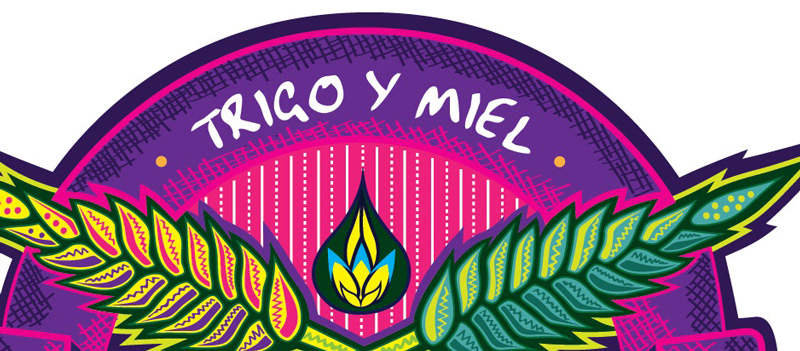 logo gift boxes craft mexico Icon Christian church Illustrated Logo colorful Guanajuato