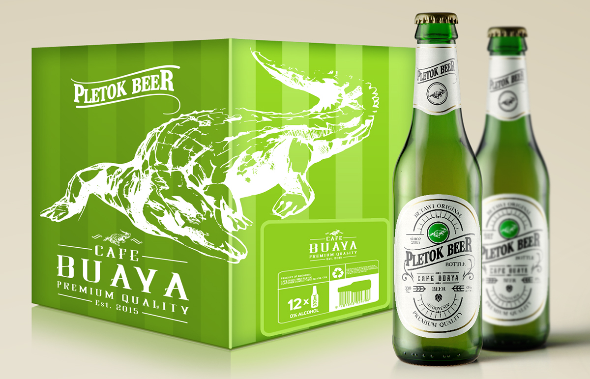 beer buaya Pletok traditional drink indonesia
