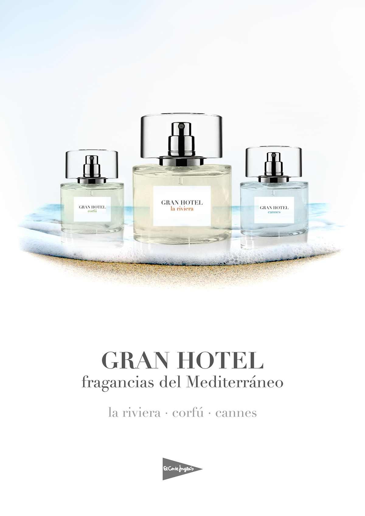 perfume fragrances hotel Gran Hotel vintage mediterranean summer beach
