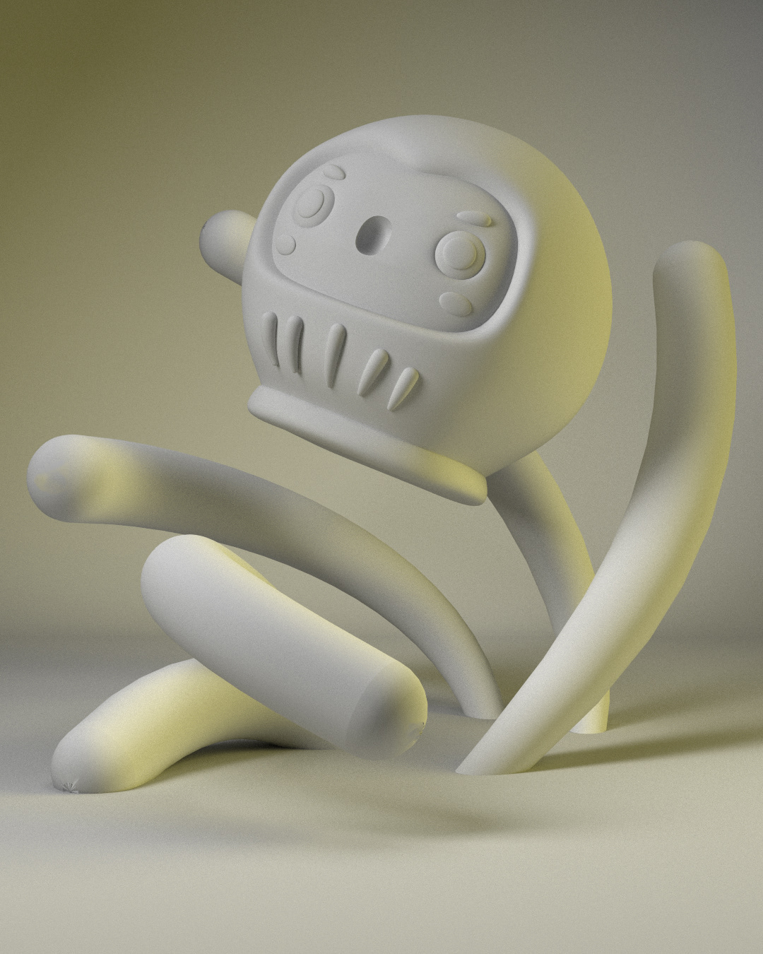 artoy artwork characterdesign cinema4d cute kawaii model Render toy