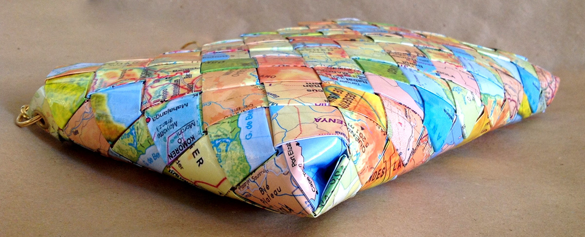 africa handmade paperbag