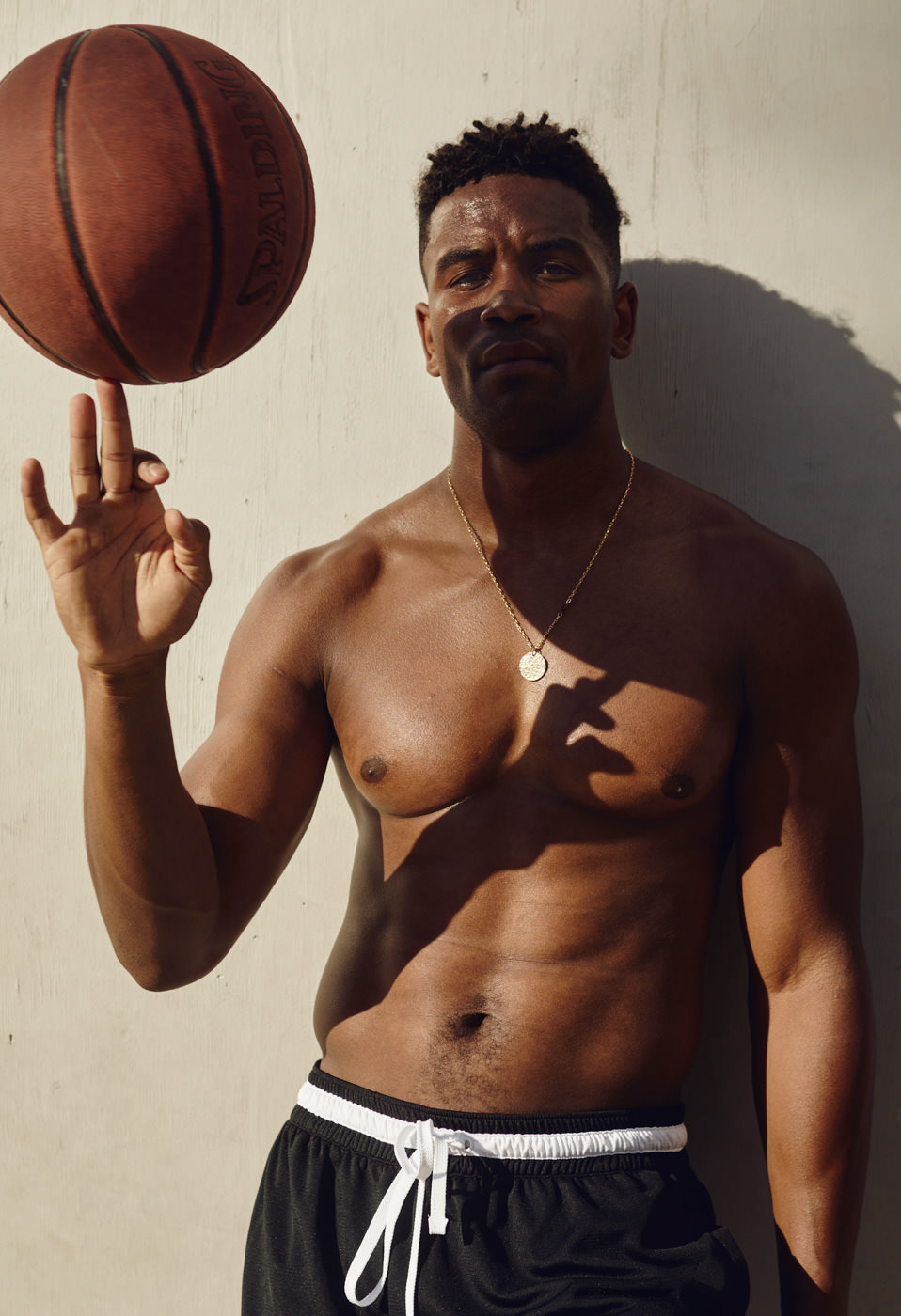 Nike basketball summer Outdoor Street warm athlete sweat portrait action