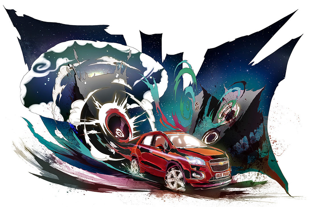 kazepark car car art car artist car artworks car brand Car Digital Imaging Car Illustrations Cars illustartion
