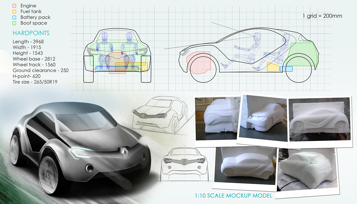 automotive   concept car Vehicle Design