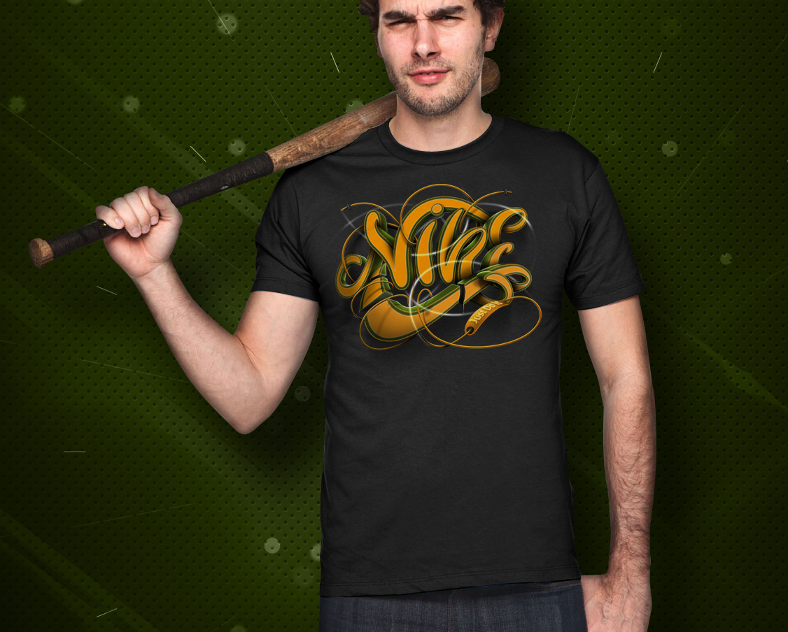 Nike tees t-shirt just do it esports sport Clothing nike store experimental concept art type