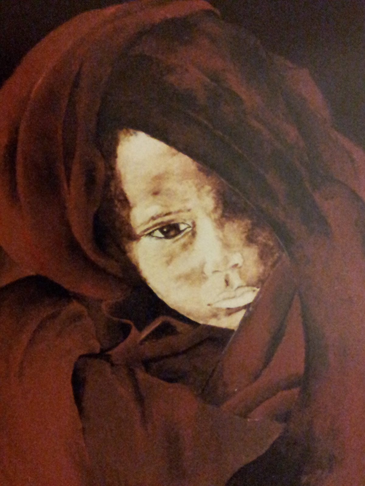 children face portrait figure africa clothes brown child eye