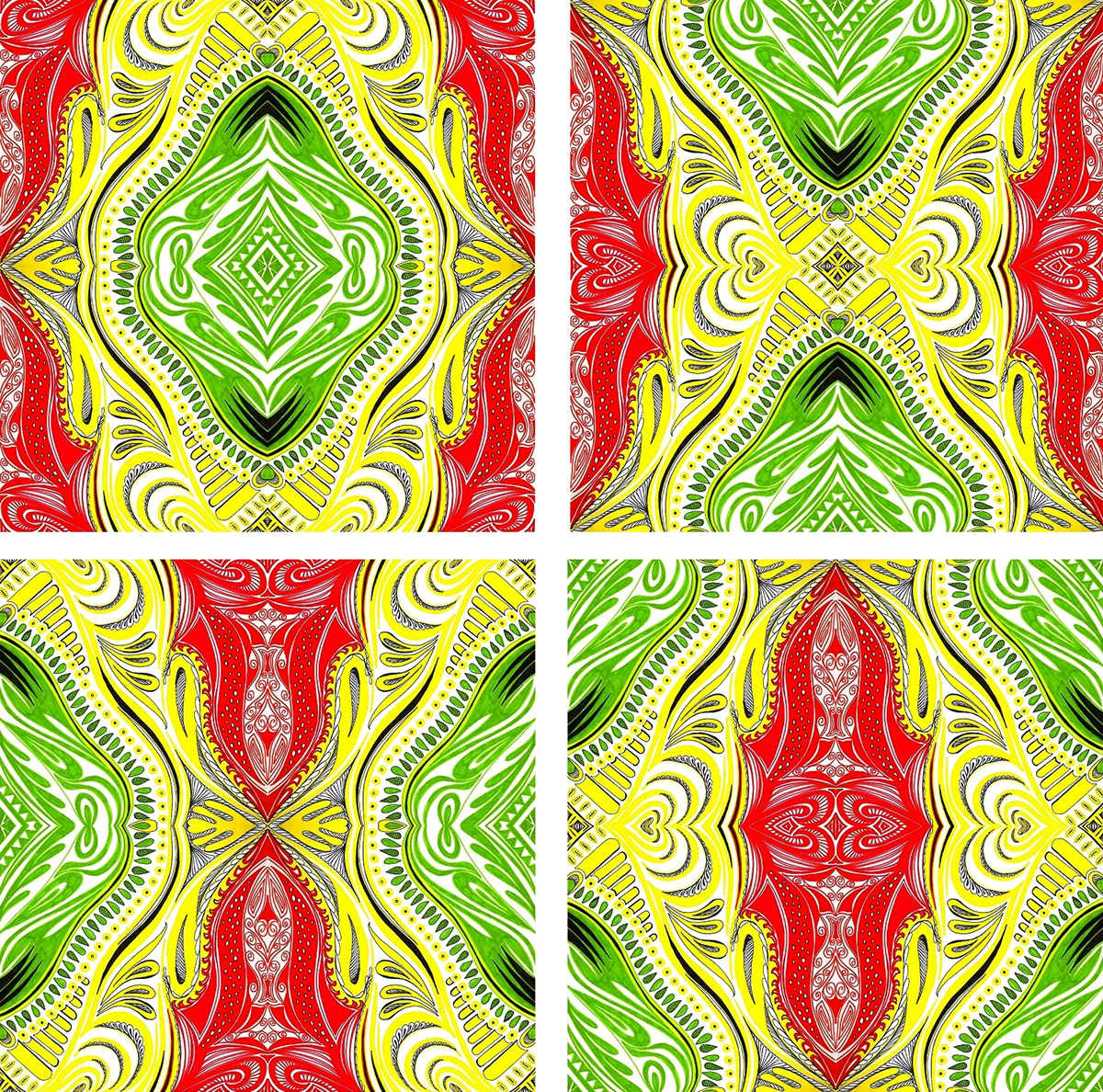 african Textiles art symmetry pattern