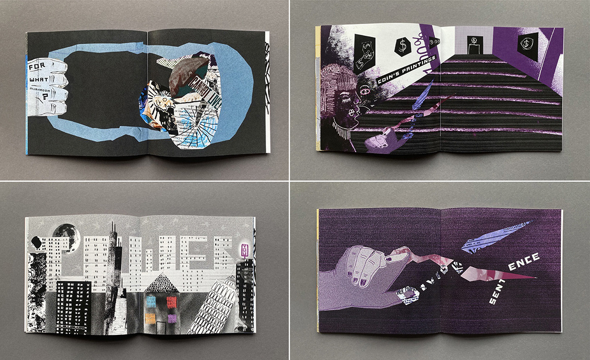 book book design learning book collage collage book art book art book design polish english book Ponglish Teen Book