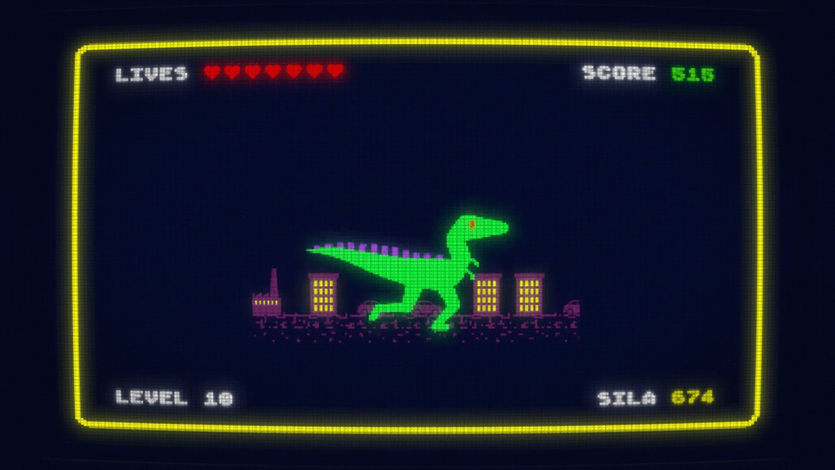 game gameplay Dinosaur pixel Retro casualgame
