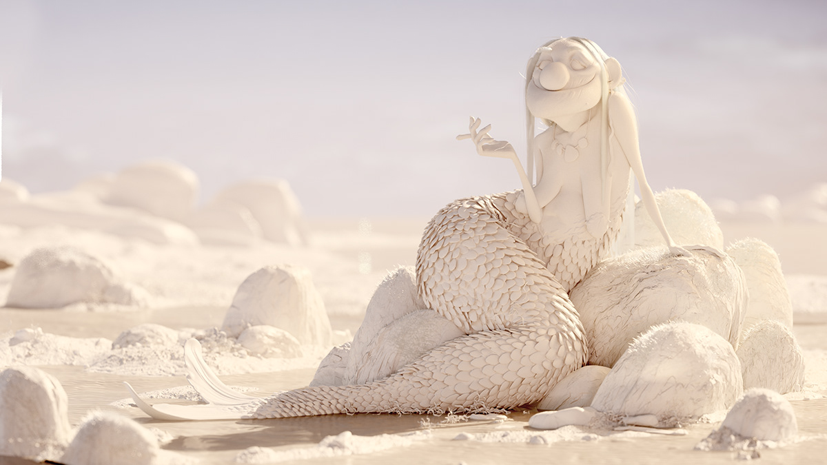 mermaid beach Sculpt