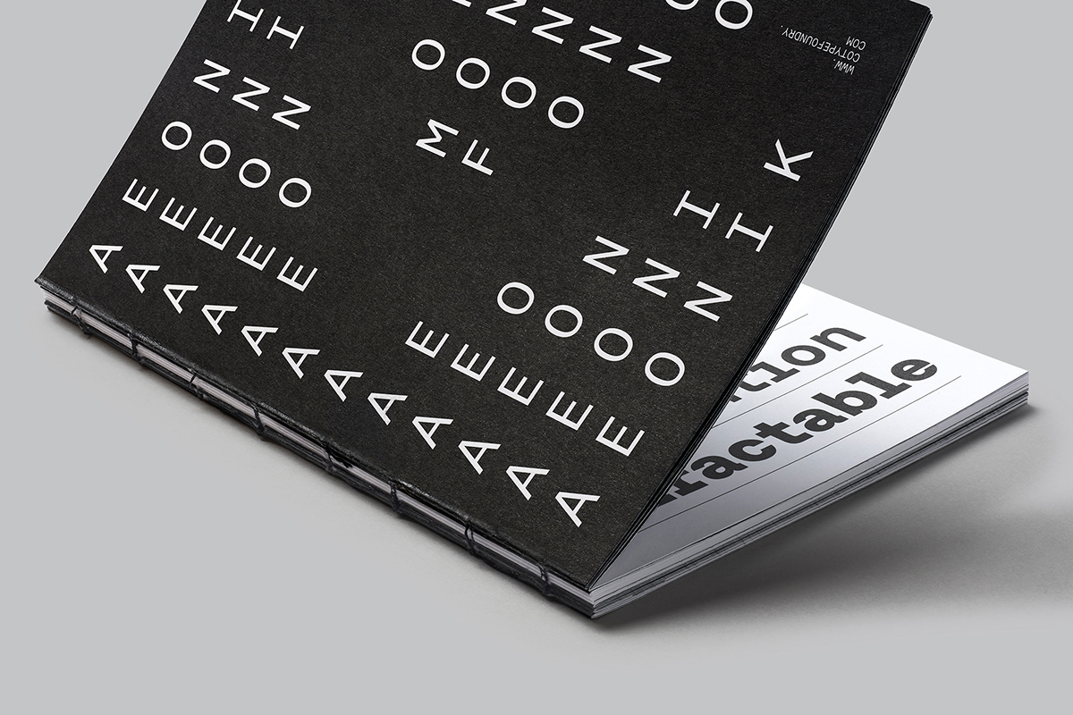 CoType Foundry font font design Mash Creative Mono sans serif specimen book Typeface typeface design typography  