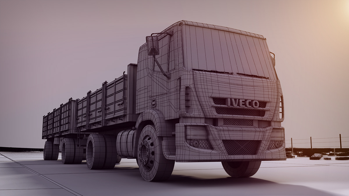 tector IVECO Truck camion Ruta