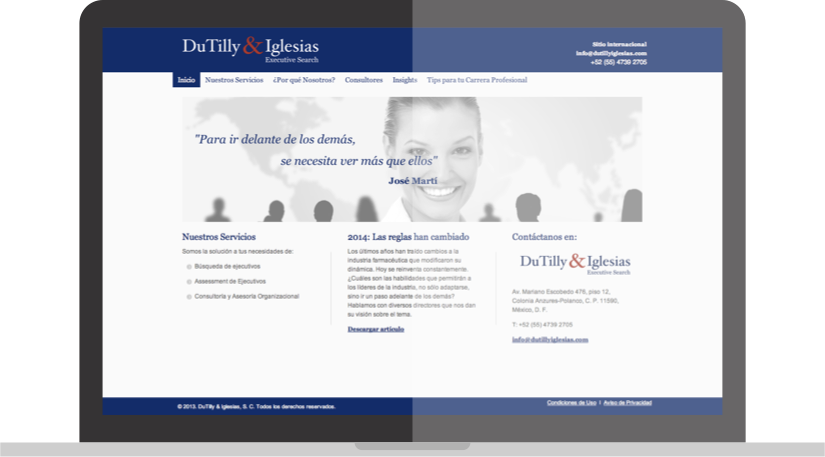 Corporate Identity corporate website