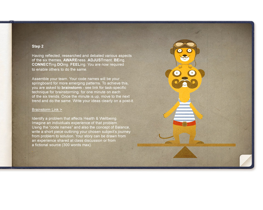 Adobe Portfolio online Promotion Education Character