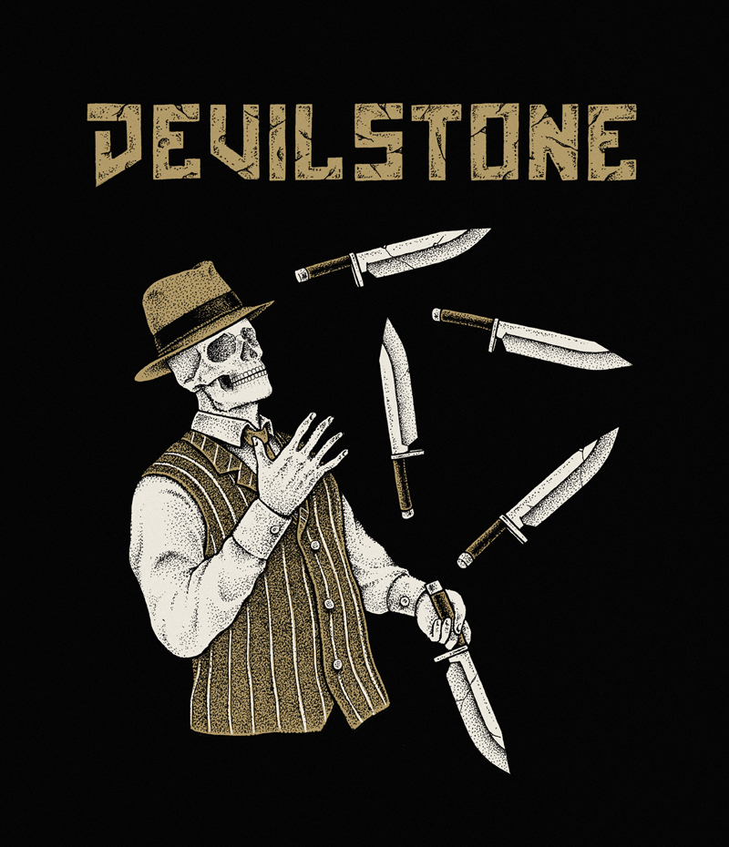 Devilstone skull knife music Circus