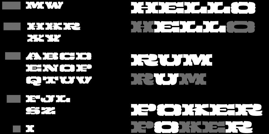 Binky type design wood type type and media typeface design type font typemedia