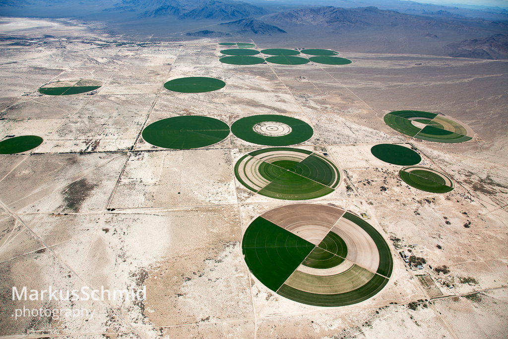 Aerial aerial view aerialview flight Las Vegas helicopter desert farm field farm field house houses from above above