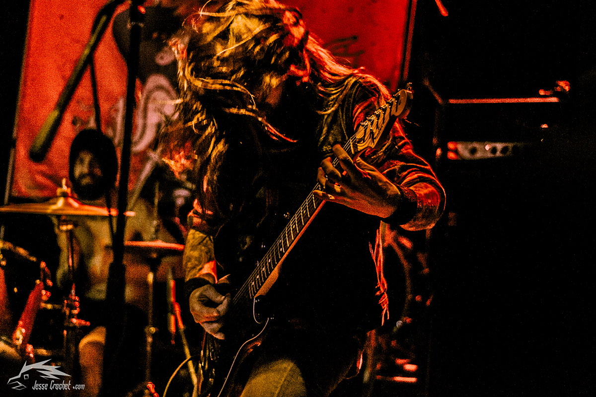 Napalm Death Voivod exhumed Iron Reagan Ringworm concert Reggies chicago metal grindcore lowlight shutterspeed