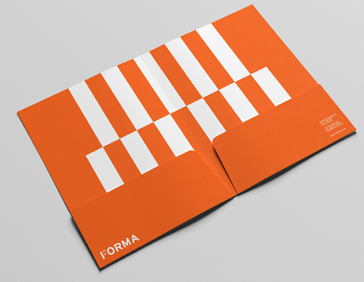 brand forma about design logo orange architects