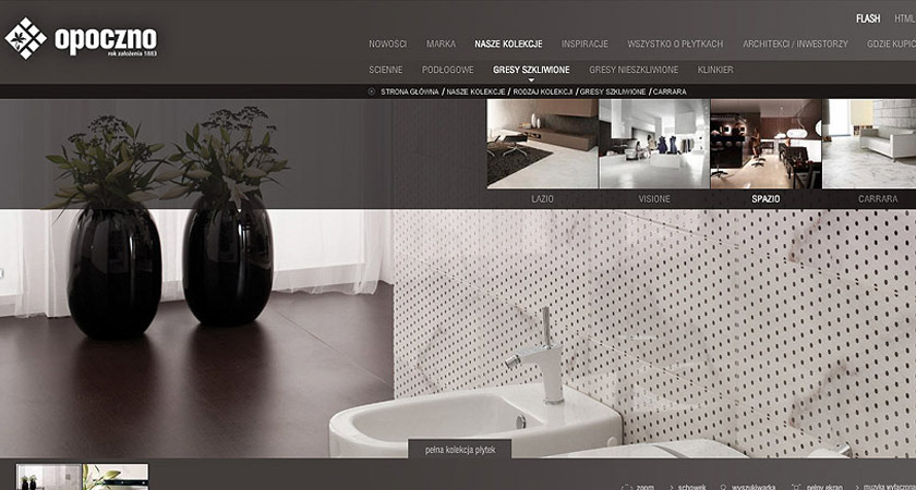 ceramic tiles ceramic tiles Opoczno poland vilsone creative agency vilsone tarnow agency Web Webdesign