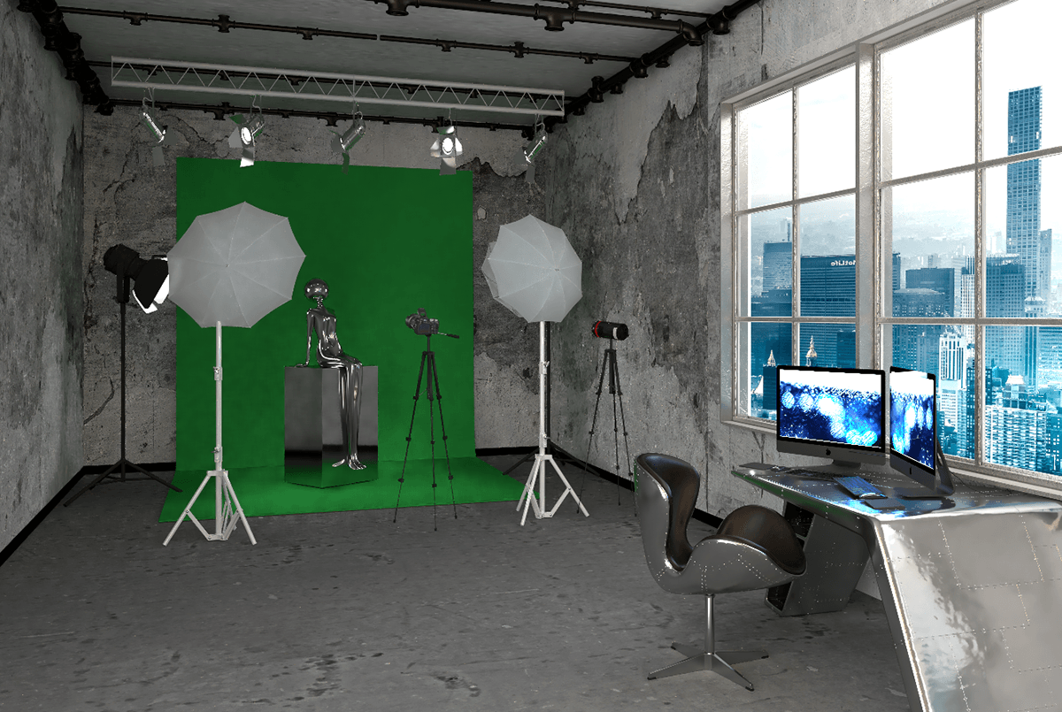 studio Studio Photography model Photography  camera industrial design  interior design  Render 3ds max Pipe