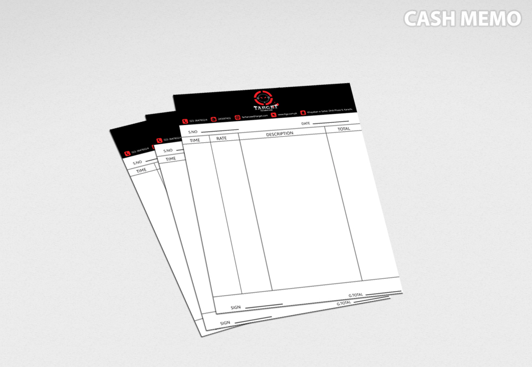 target brouchre logo banner poster cashmemo Stationery cd cdcover billboard id card