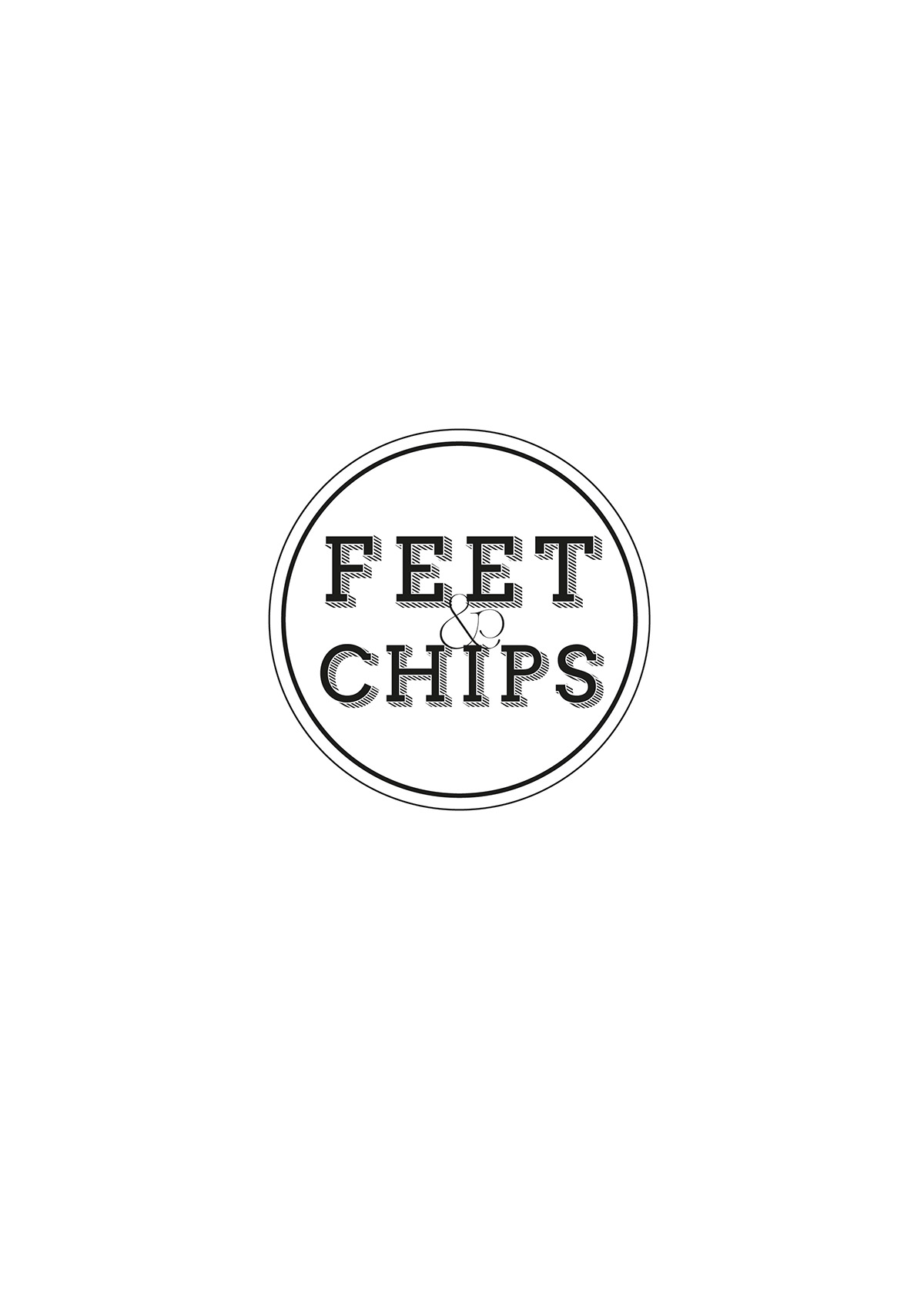 logo feetandchips shoes glasses graphicdesign
