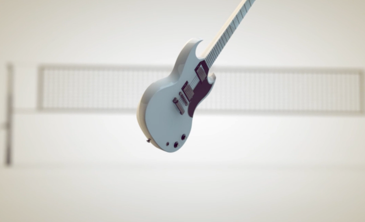 Ident Channel 5 cinema 4d after effects tv guitar basketball