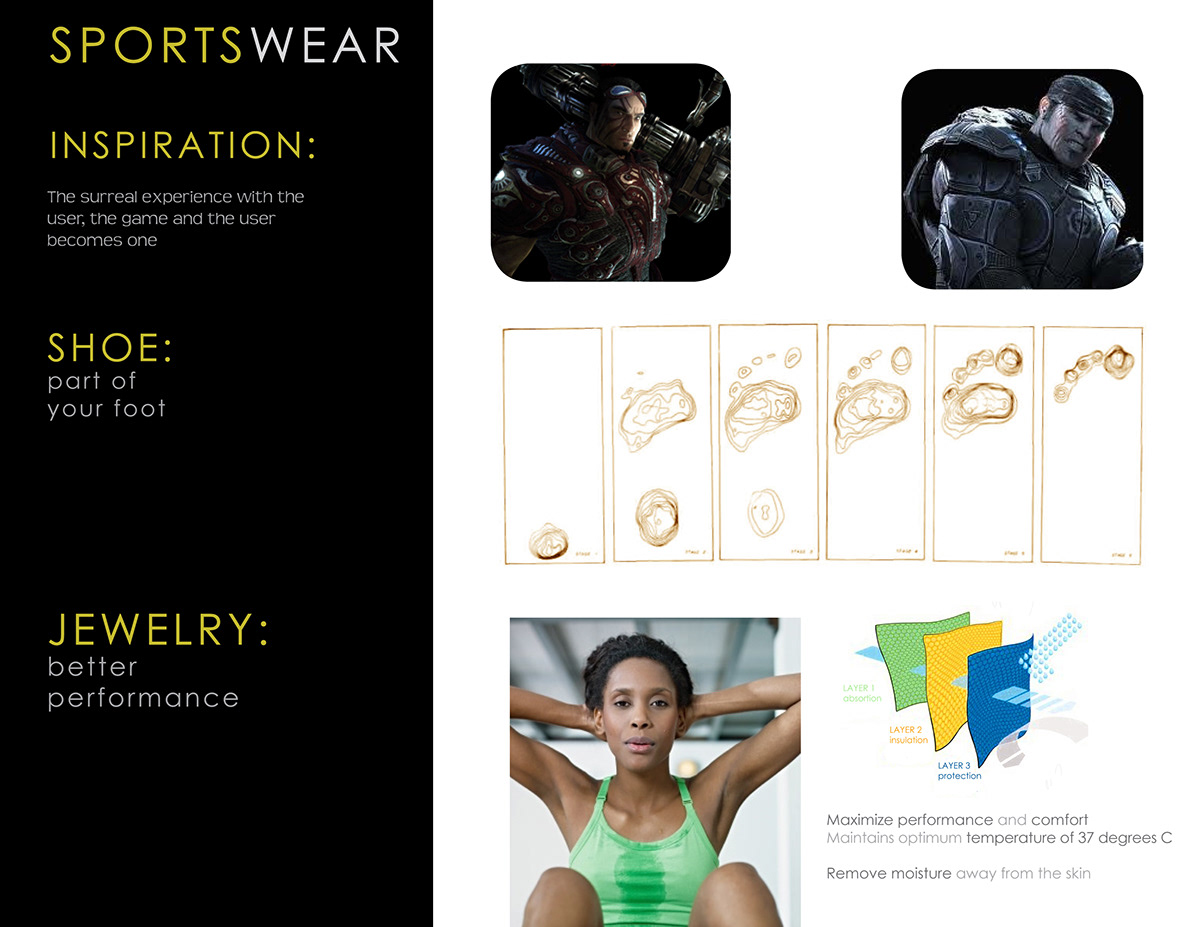 sports Sportswear Fashion  excercise body Performance
