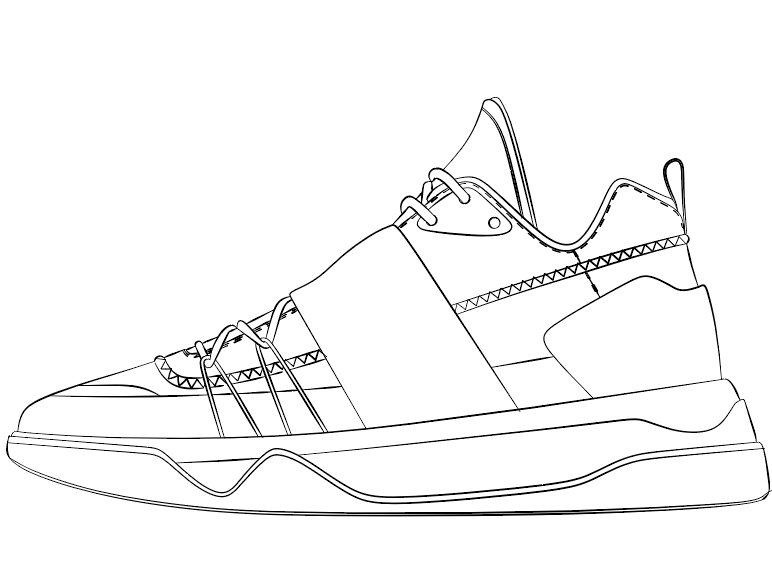 adidas sneakers basketball blender design shoes Illustrator Fashion 