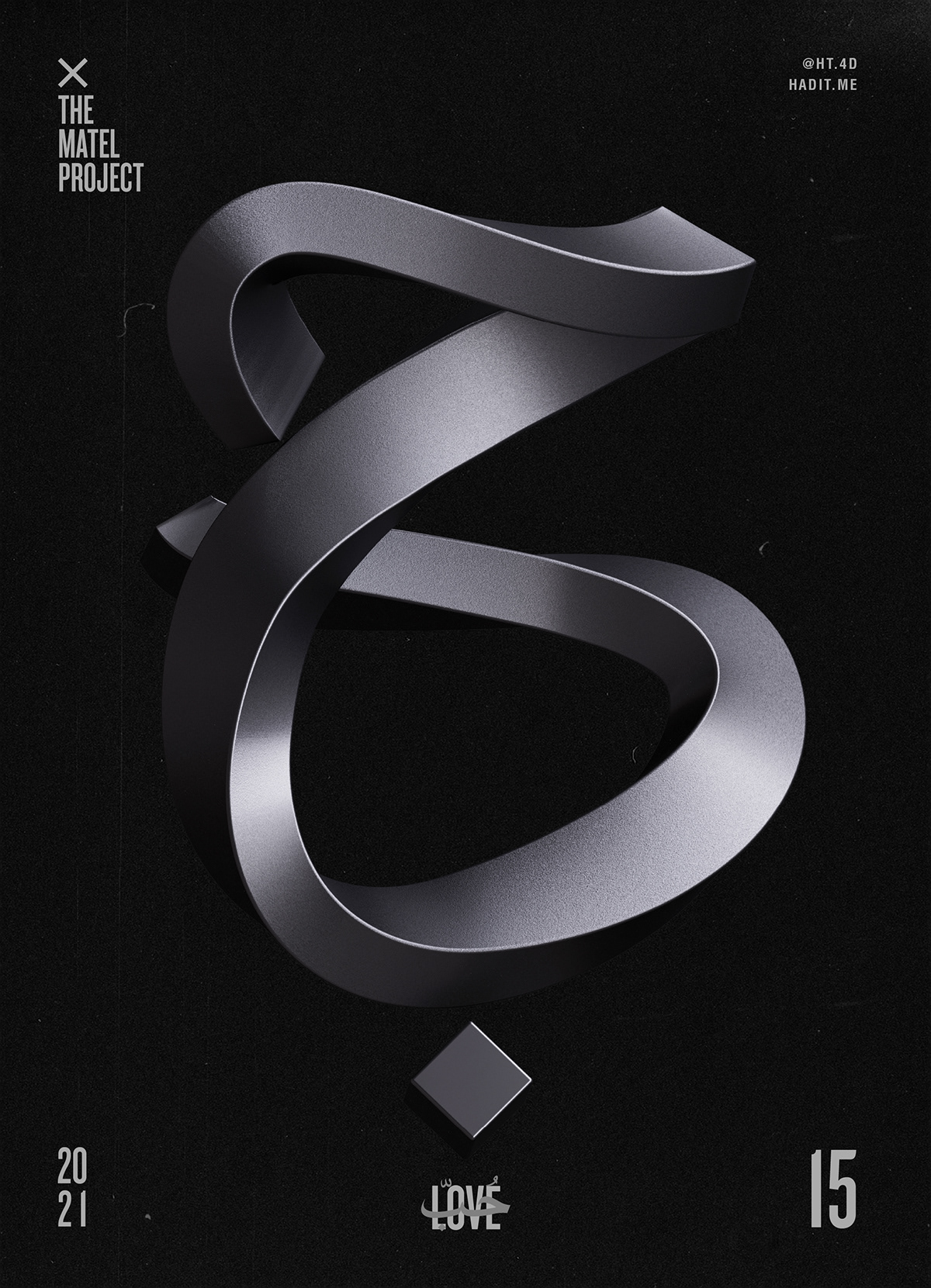 c4d posters typo 3DType typography   3D 3dart 3dposters type