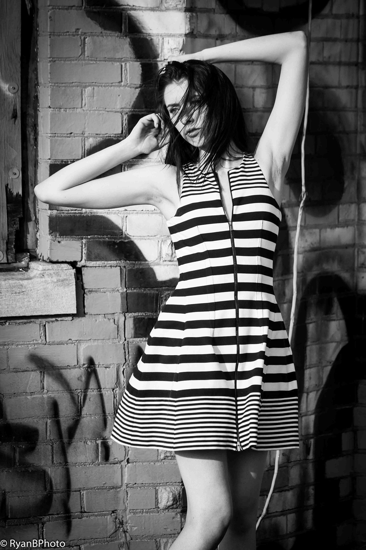 Milwaukee beauty Ryan Blomquist Kayla Brooks design color black and white