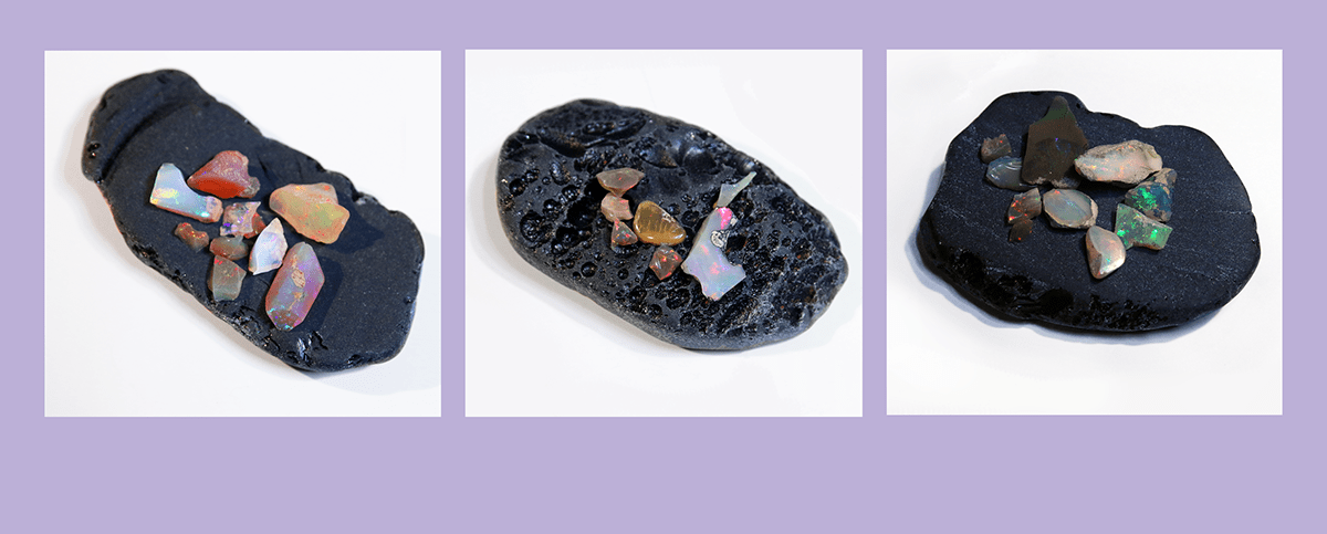 branding  Jewellery mineralis minerals opal shop opal stones opals small brand stone cutter visual identity