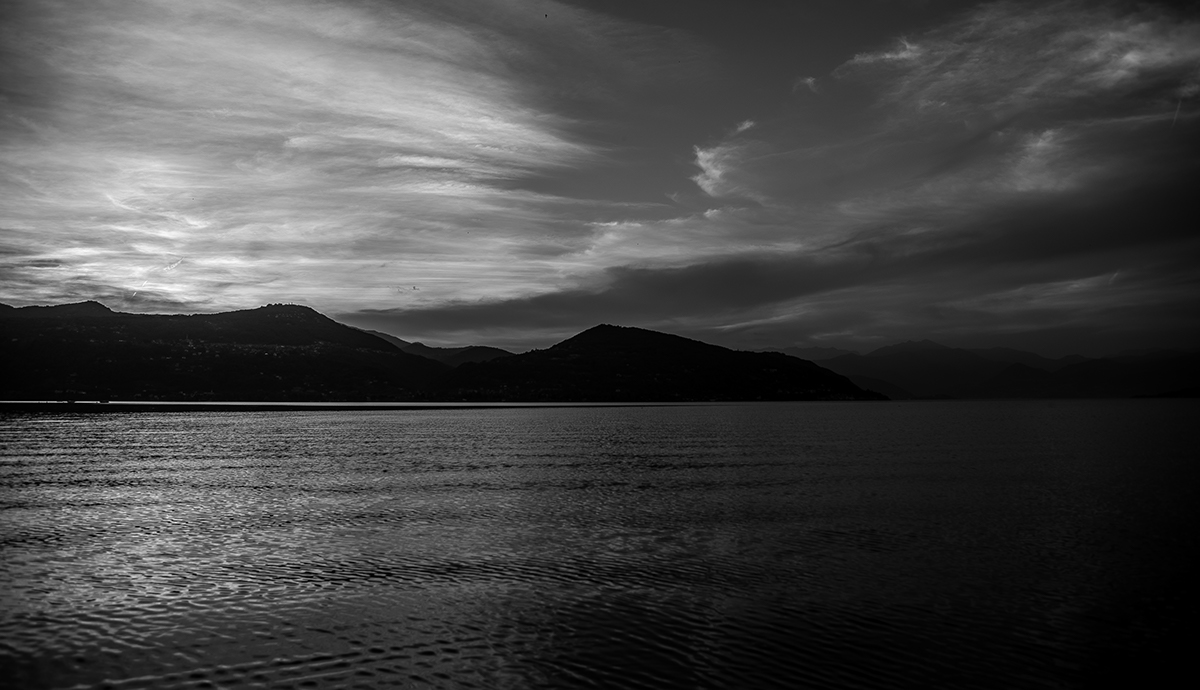 lake maggiore Nature around Photography  black and white adobe Nikon long exposure Travel boat