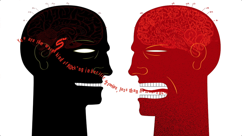 Adobe Portfolio intolerance Hate Speech Anger