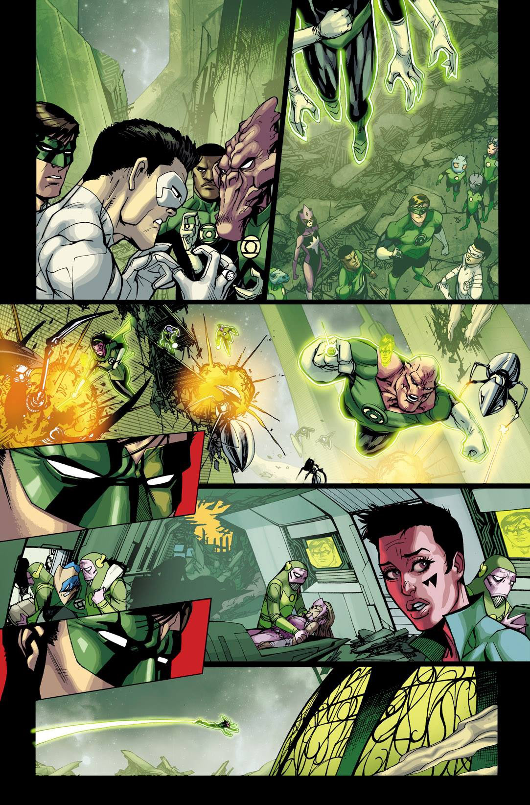green Green Lantern lantern Green Lantern Corps corps Dc Comics hal jordan John Stewart guy gardner warner sinestro