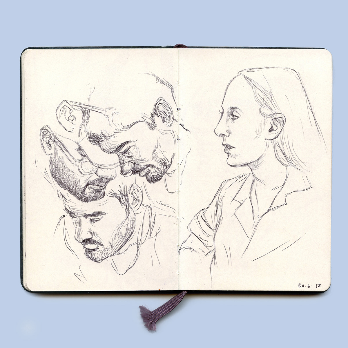 sketchbook moleskine drawings sketch Sketchers bathroom portraits