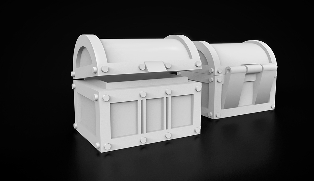 3D coffer box 3d printing