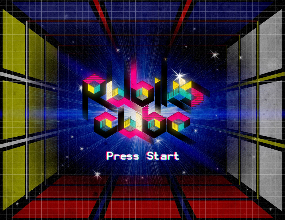 rubik's cube 80's Arcade