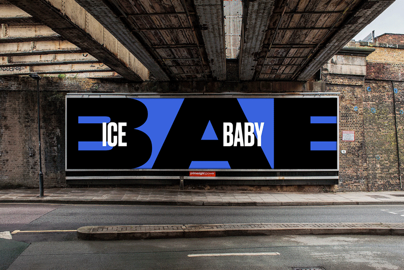 Pure Fun Typography on Billboards - Songs And The City series