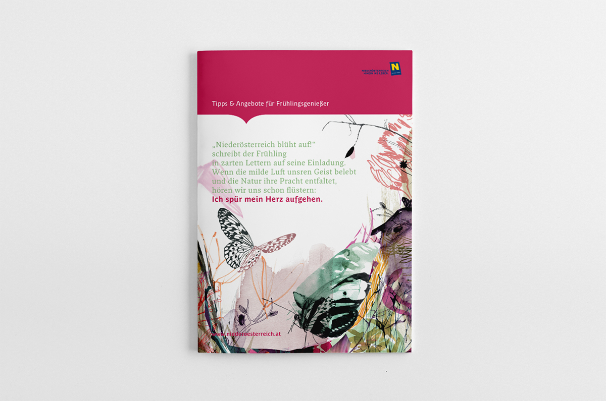 branddesign print video campaign concept magazine loweraustria Holiday